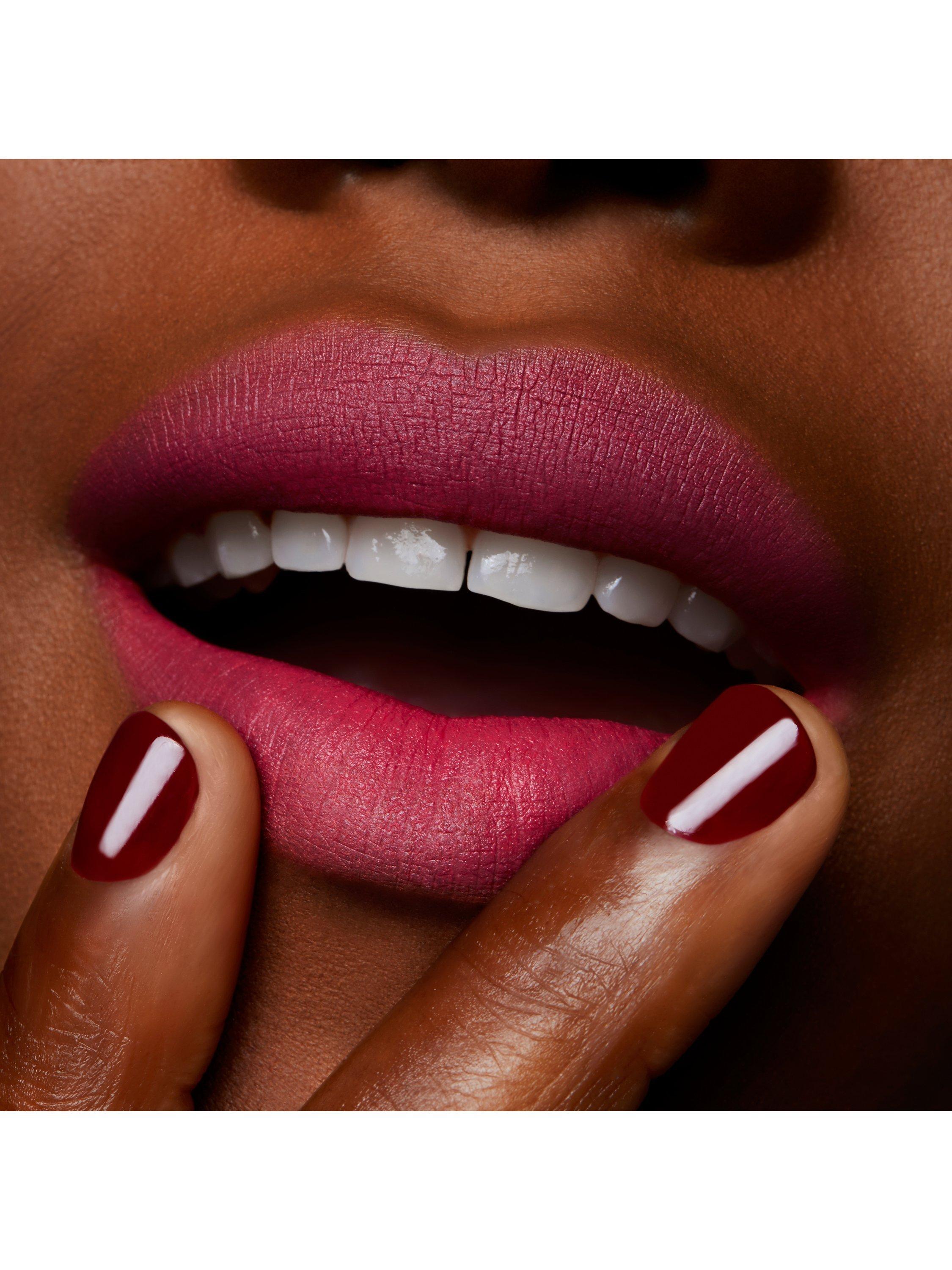 Product image 6 of 6, which shows MAC Powder Kiss Liquid Lip Colour, Billion $ Smile