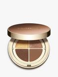 Clarins Ombre 4 Colour Eyeshadow Palette, 04 Brown Sugar Gradation