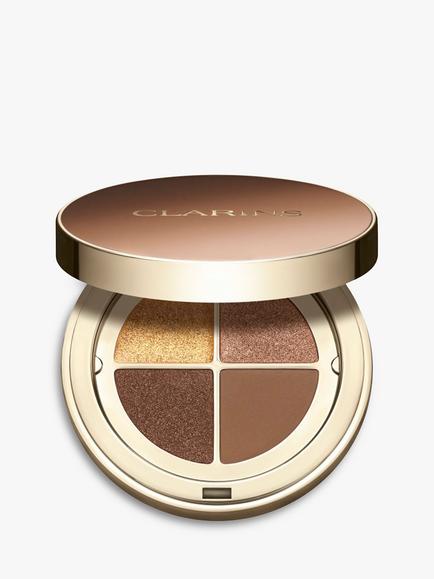 Clarins Ombre 4 Colour Eyeshadow Palette, 04 Brown Sugar Gradation