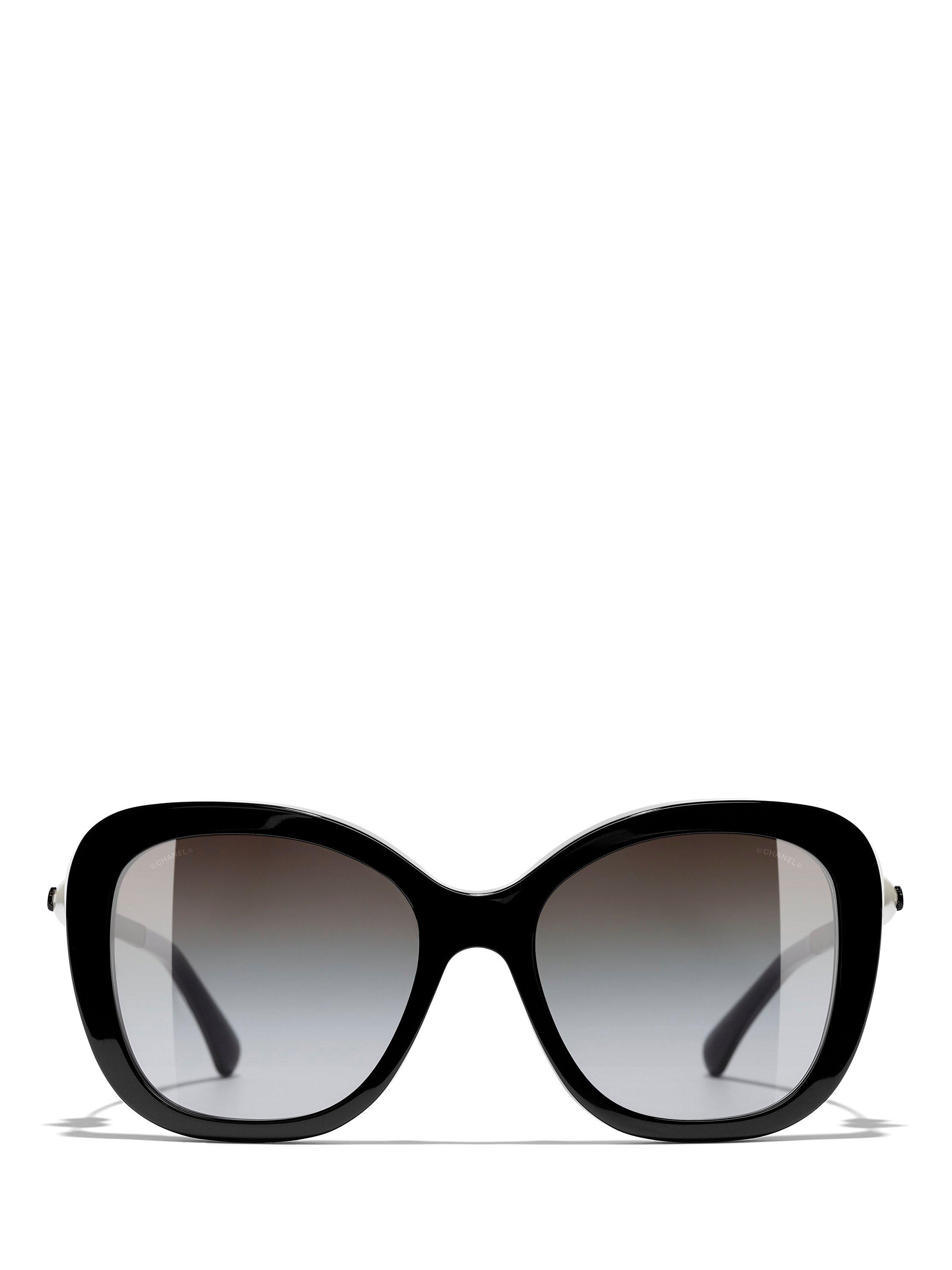 Chanel Square Sunglasses CH5339H Black Grey Gradient