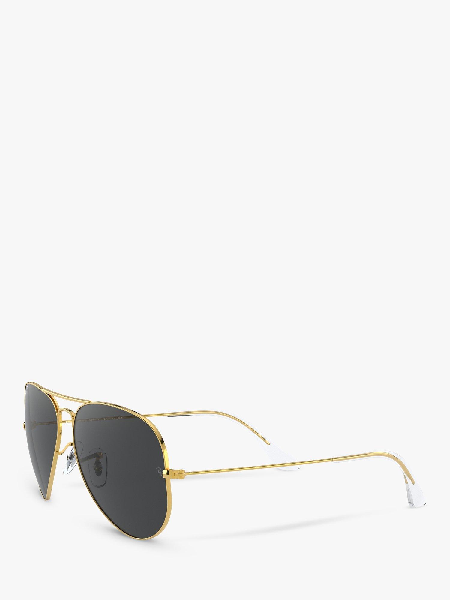 Black and gold aviators hotsell