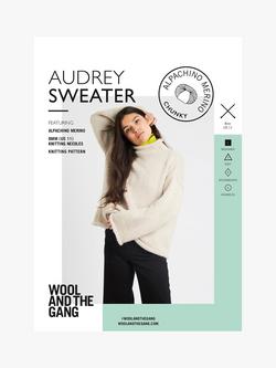 Wool And The Gang Audrey Sweater Knitting Pattern, 