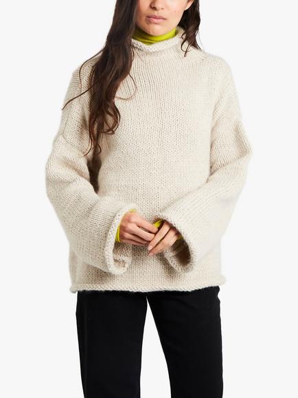 Wool And The Gang Audrey Sweater Knitting Pattern - view 2, 