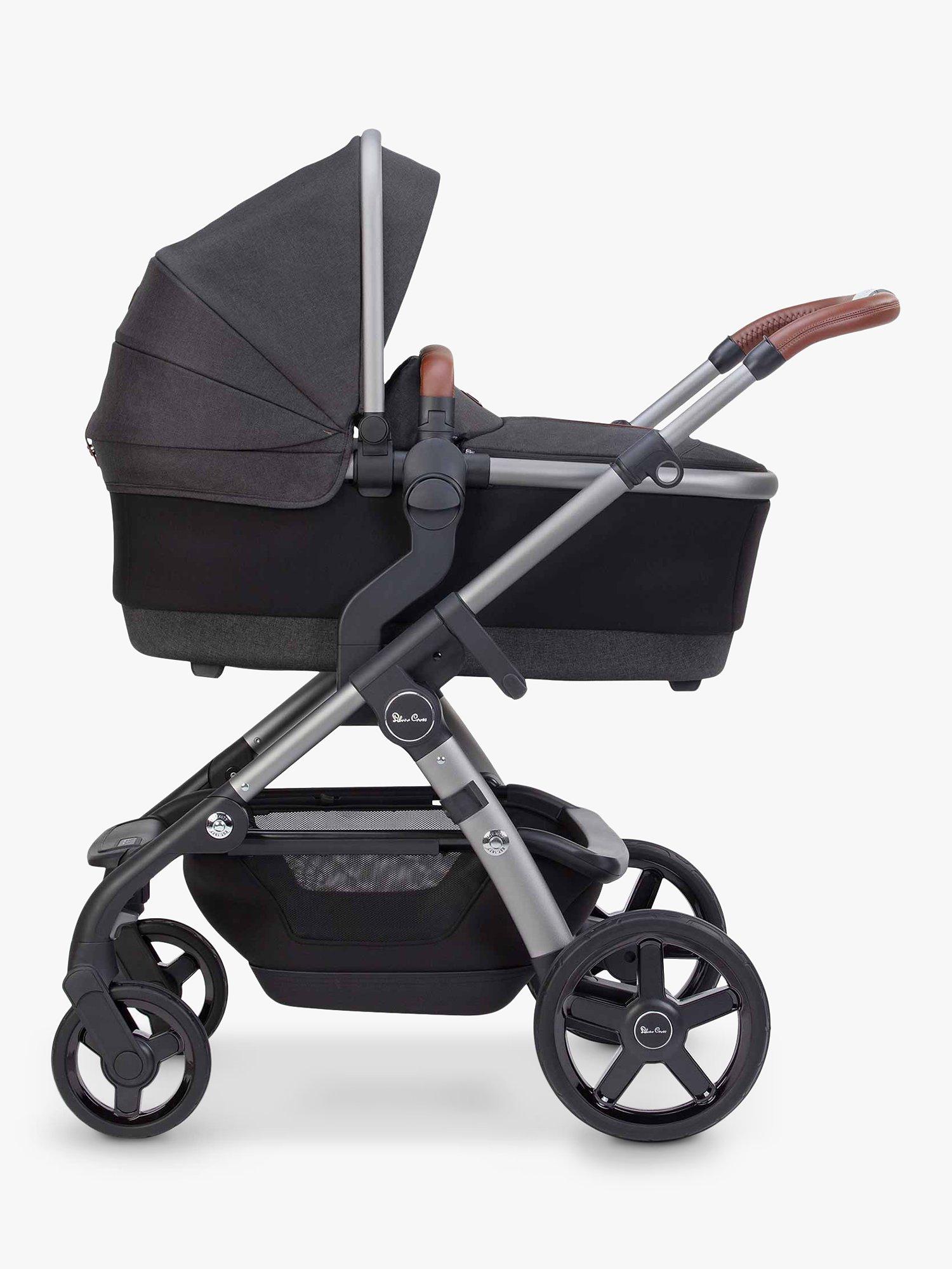 Silver Cross Wave 2020 Pushchair, Charcoal Black