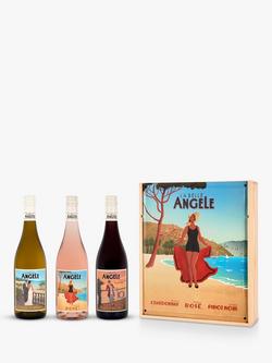 La Belle Angèle Wine Trio, 3x 75cl, Multi