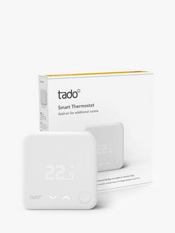 tado Add-On Smart Thermostat, White - view 2, White