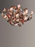 Där Rawley Ribbon Flush Ceiling Light, Dia.40cm