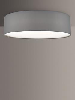 Där Cierro Diffuser Flush Ceiling Light, Dia.60cm, Grey