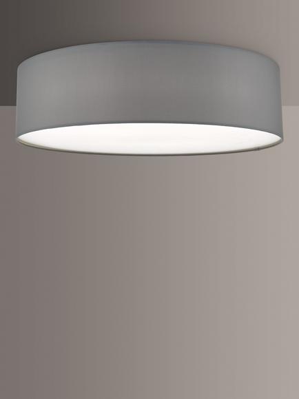 Där Cierro Diffuser Flush Ceiling Light, Dia.60cm, Grey