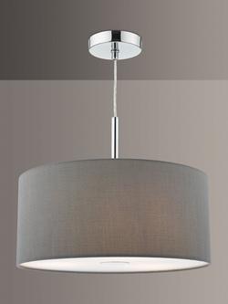 Där Ronda Medium Pendant Ceiling Light, Slate Grey