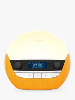 Lumie Bodyclock Luxe 750DAB Wake up to Daylight Table Lamp, Turmeric