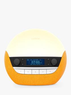 Lumie Bodyclock Luxe 750DAB Wake up to Daylight Table Lamp, Turmeric