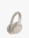 Sony WH-1000XM4 Noise Cancelling Wireless Bluetooth NFC High Resolution Audio Over-Ear Headphones with Mic/Remote, Silver