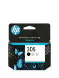 HP 305 Black Original Ink Cartridge, Single, Instant Ink Compatible