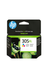 HP 305 XL Tri-Colour Original Ink Cartridge, Single, Instant Ink Compatible