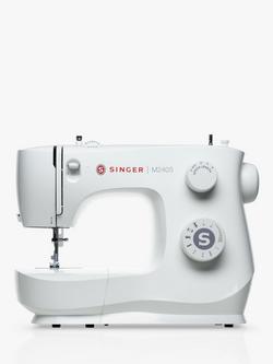 Singer M2405 Sewing Machine, White, White