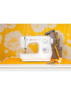 Singer M2405 Sewing Machine, White - view 2, White
