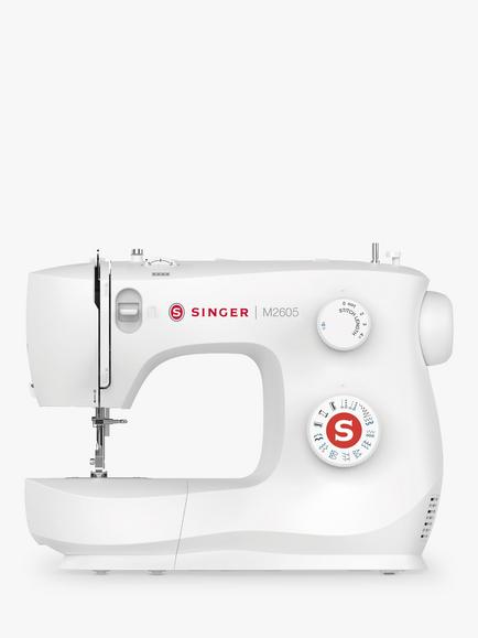Singer Sewing Machine M2605, White, White