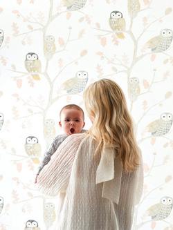 Harlequin Little Owls Wallpaper - view 2, Hltf112628