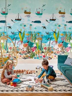 Harlequin Above And Below Wallpaper Panel, HLTF112648 - view 2, Hltf112648