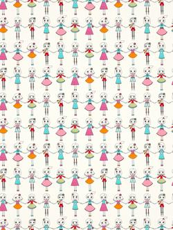 Harlequin Best of Friends Wallpaper, HLTF112653, Hltf112653