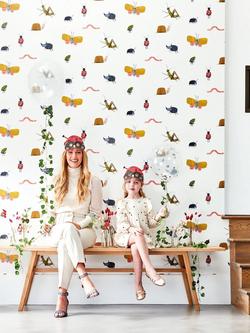 Harlequin Garden Friends Wallpaper, HLTF112635 - view 2, Hltf112635