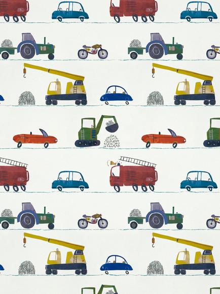 Harlequin Just Keep Trucking Wallpaper, HLTF112643, Hltf112643