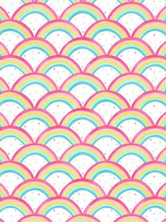 Harlequin Rainbow Brights Wallpaper, HLTF112645