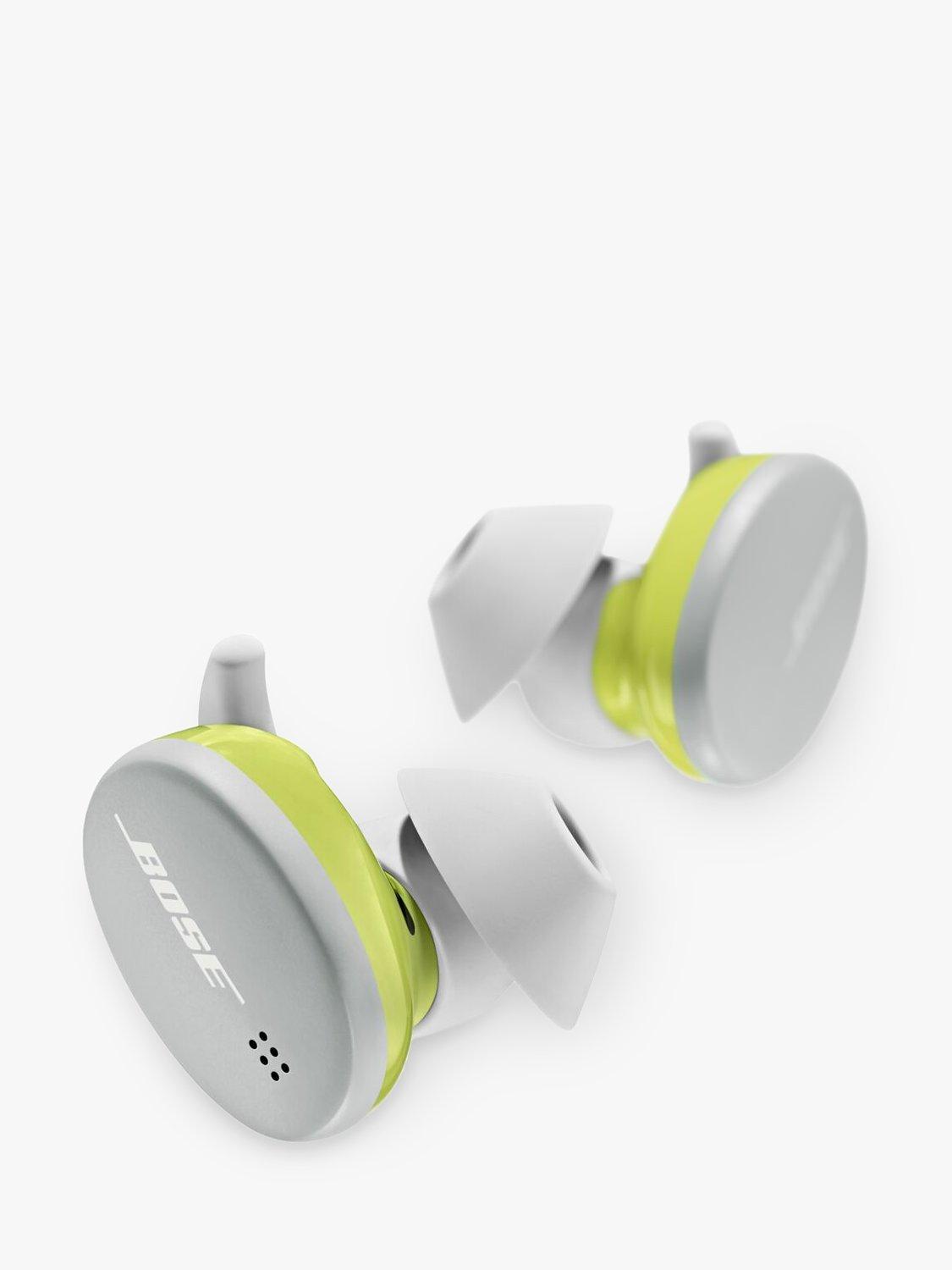 Bose Sport Earbuds True Wireless Sweat & Weather-Resistant Bluetooth In-Ear Headphones with Mic/Remote, Glacier White