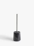 John Lewis Black Marble Toilet Brush