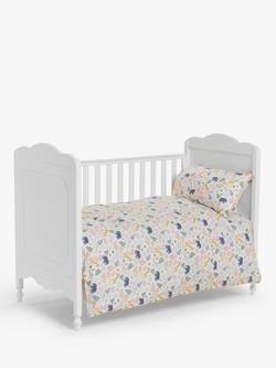 John Lewis Kids' Safari Print Pure Cotton Duvet Cover and Pillowcase Set - view 2, Multi