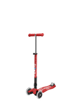 Micro Scooters Maxi Deluxe Foldable LED Scooter, Red