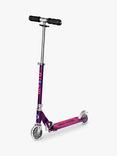 Micro Scooters Sprite Foldable LED Scooter, Purple Stripe