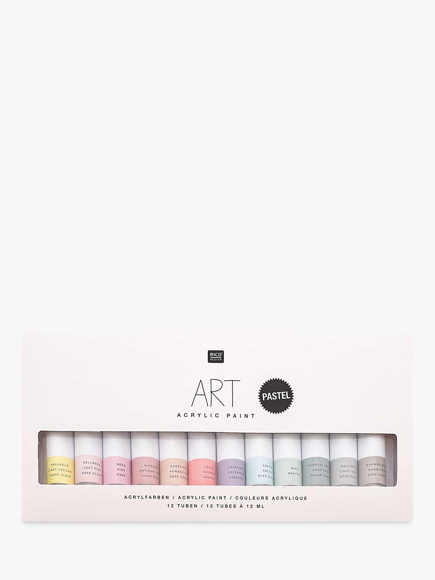 Rico Design Art Acrylic Pastels, Set of 12