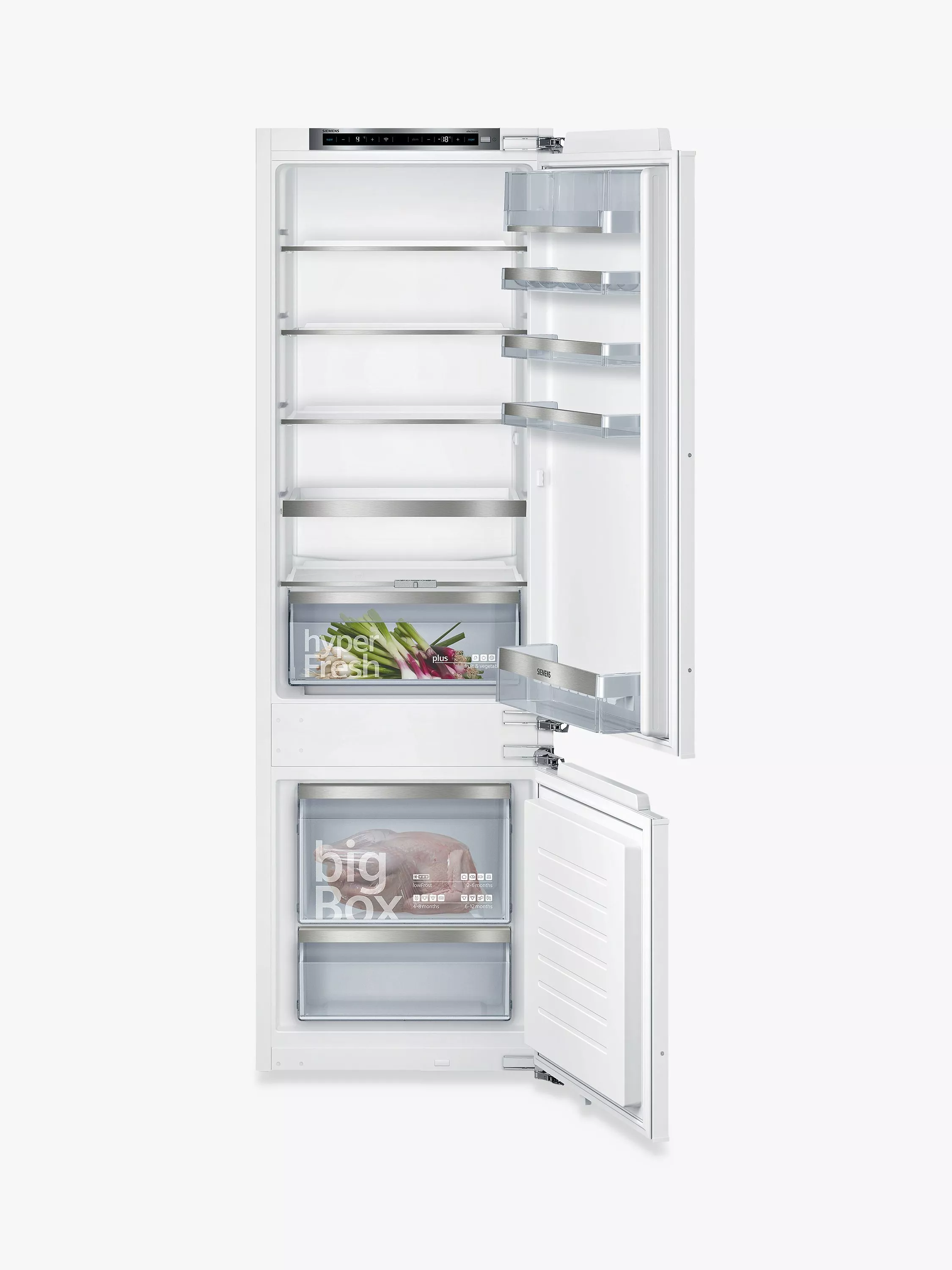 Siemens iQ500 KI87SAFE0G Integrated 70 30 Fridge Freezer
