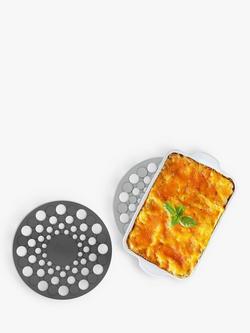 Joseph Joseph Spot-On Round Silicone Trivets, Set of 2, Grey - view 2, Grey