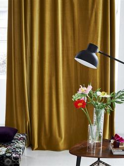 Designers Guild Velluto Furnishing Fabric - view 2, Noir