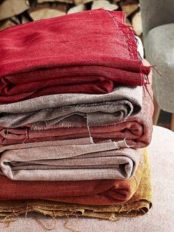 Designers Guild Canezza Furnishing Fabric - view 2, Coral