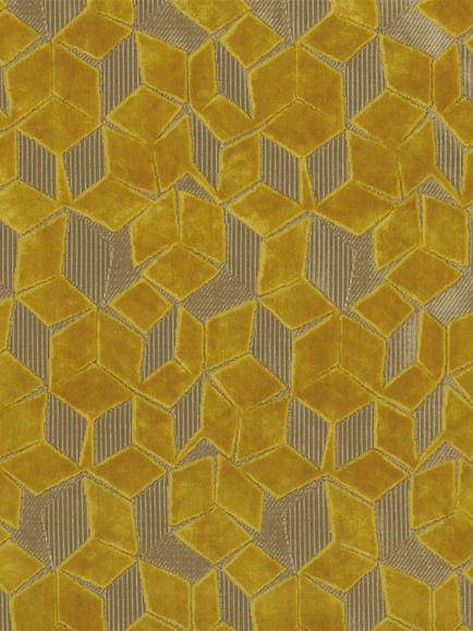 Designers Guild Fitzrovia Furnishing Fabric, Ochre