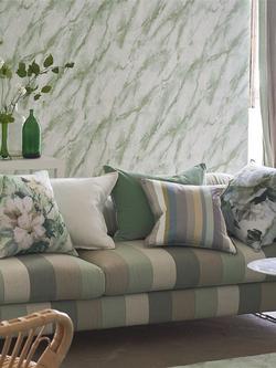 Designers Guild Brera Gessato Furnishing Fabric - view 2, Jade