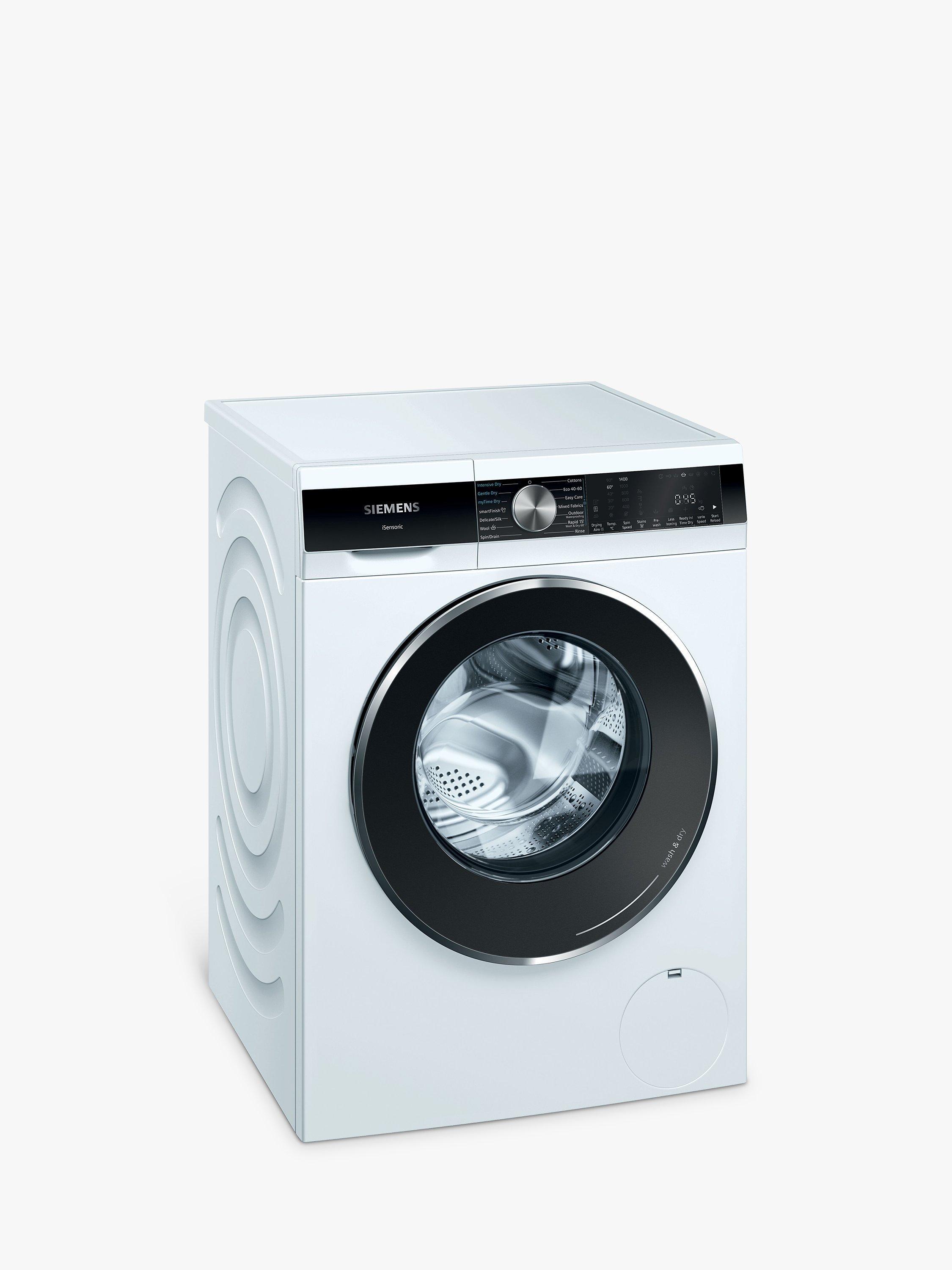 Siemens iQ500 WN44G290GB Freestanding Washer Dryer, 9kg/6kg Load, 1400rpm Spin, White