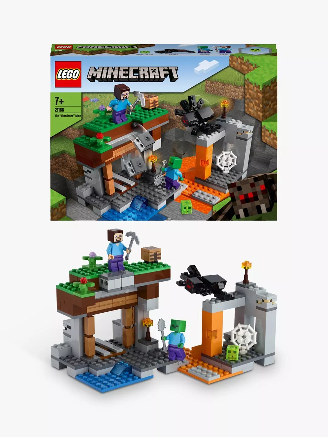 Lego minecraft 21166 sale