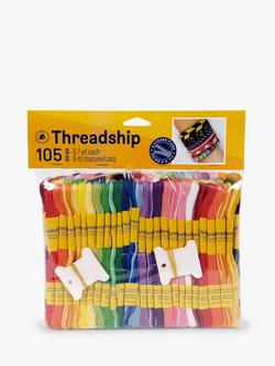 DMC Threadship Jumbo Cotton Strands, Pack of 105, 
