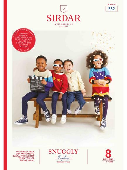 Sirdar Snuggly Replay Children's Knitting Pattern Book, 