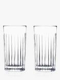 John Lewis Paloma Timeless Crystal Glass Highballs, Set of 2, 443ml, Clear