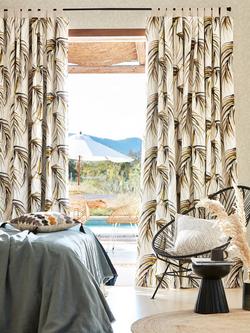 Harlequin Alvaro Furnishing Fabric - view 2, Honey/Slate/Topaz