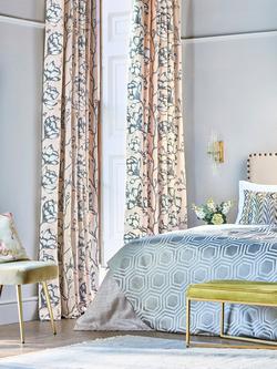 Harlequin Lustica Furnishing Fabric - view 2, Powder