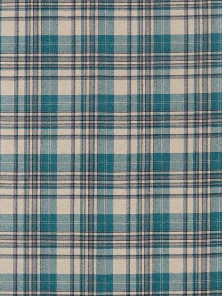 Sanderson Bryndle Check Furnishing Fabric, Chasm