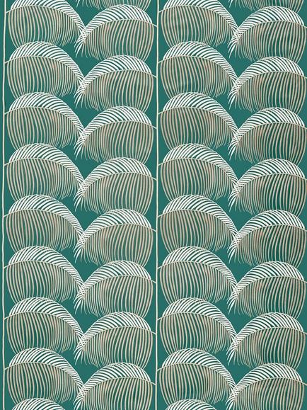 Sanderson Manilla Embroidery Furnishing Fabric, Eucalyptus