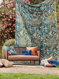 Morris & Co. Melsetter Furnishing Fabric - view 2, Indigo